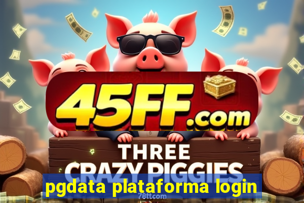 pgdata plataforma login